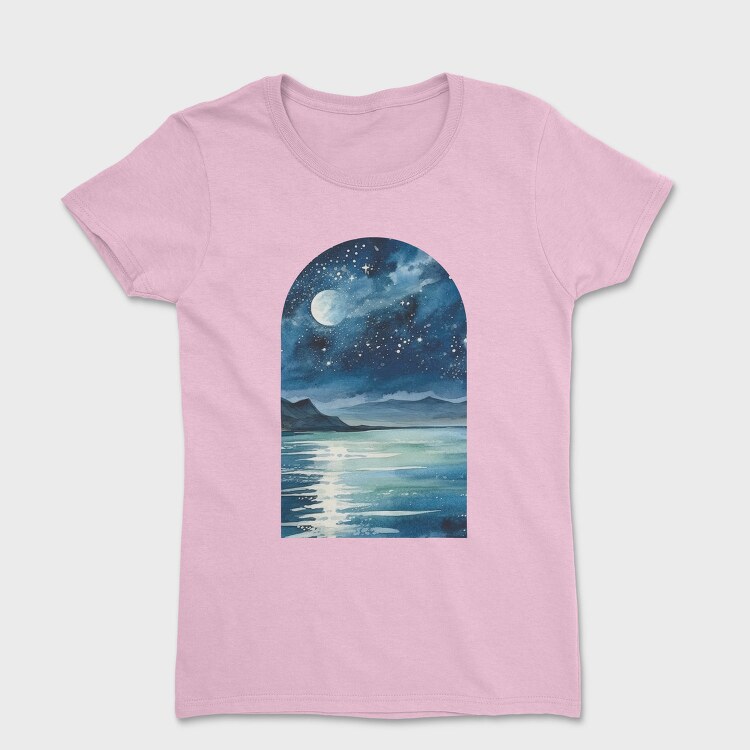 Ocean Moon Night, Tricou Femei