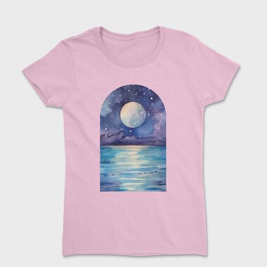 Ocean Night Moon, Tricou Femei