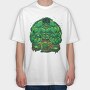 Hulk Yoda Fusion, Tricou Oversize Barbati (Unisex)