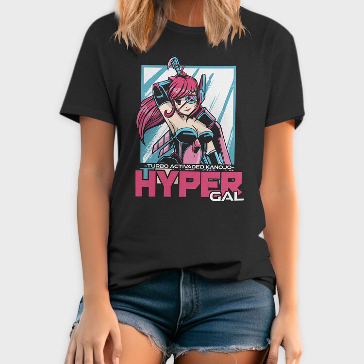 Hyper Gal, Tricou Barbati (Unisex)