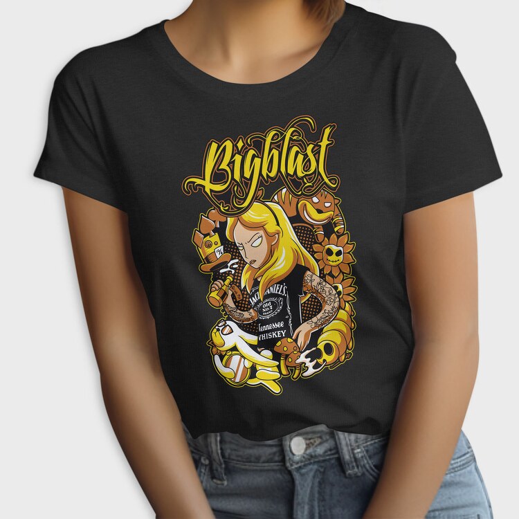 Bigblast Whiskey Girl, Tricou Femei