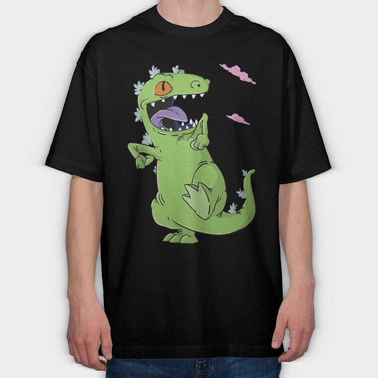 Dino Roar, Tricou Oversize Barbati (Unisex)