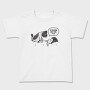 Cat Waking Up Girl, Tricou Copii