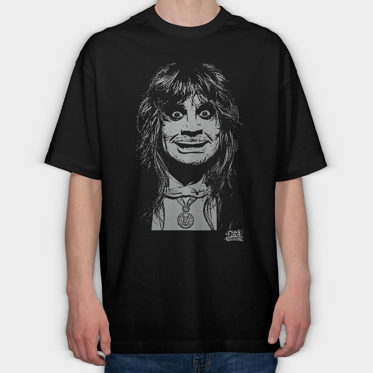 Tongue Out T Shirt, Tricou Oversize Barbati (Unisex)