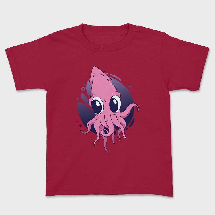 Cute Squid, Tricou Copii
