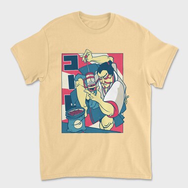 Samurai Coffee, Tricou Barbati (Unisex)