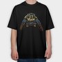 Tortoise Shell Art, Tricou Oversize Barbati (Unisex)