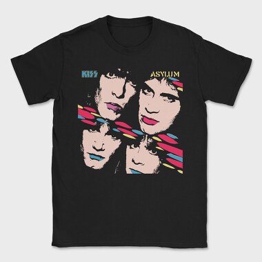 Kiss Asylum Lips, Tricou Barbati (Unisex)