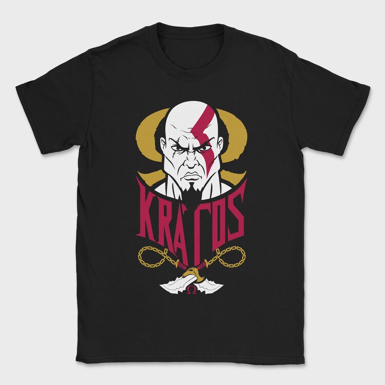 Kratos Warrior, Tricou Barbati (Unisex)