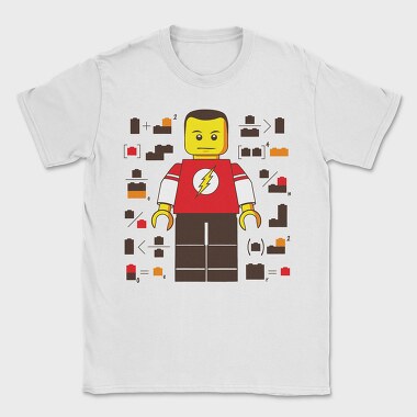 Lego Flash Power Suit, Tricou Barbati (Unisex)