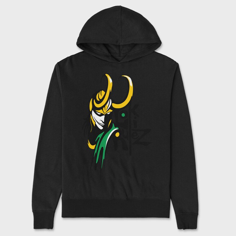 Loki Ruez, Hanorac Oversize Barbati (Unisex)
