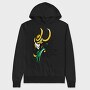 Loki Ruez, Hanorac Oversize Barbati (Unisex)
