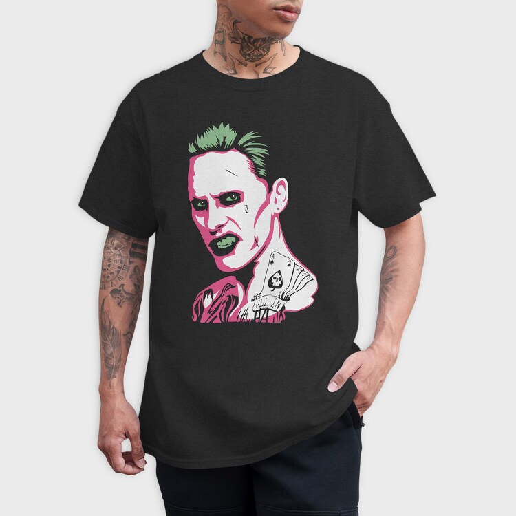 Pulp Fiction Face, Tricou Barbati (Unisex)