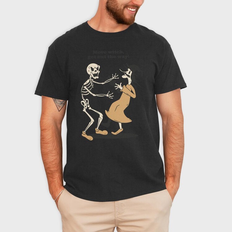 Move Witch, Tricou Barbati (Unisex)