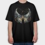Nightsong Moth Moon, Tricou Oversize Barbati (Unisex)