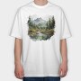 Nature Reflection, Tricou Oversize Barbati (Unisex)