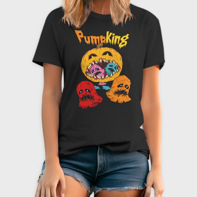 Pumpking Horror, Tricou Barbati (Unisex)