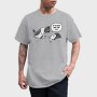 Cat Waking Up Girl, Tricou Barbati (Unisex)