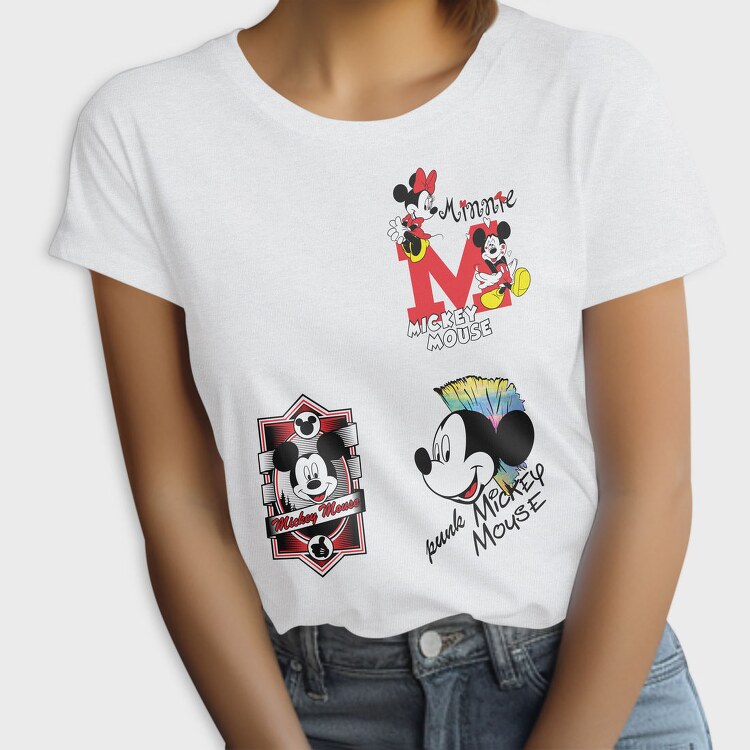 Mickey Punk Mouse, Tricou Femei