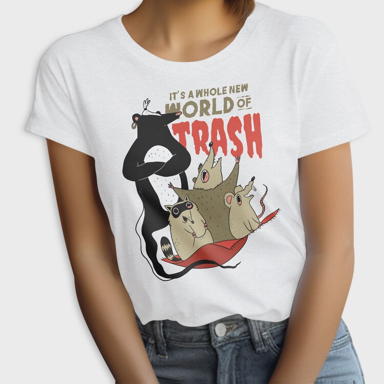 Trashy Possums, Tricou Femei