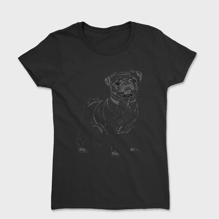 Pug Dog, Tricou Femei