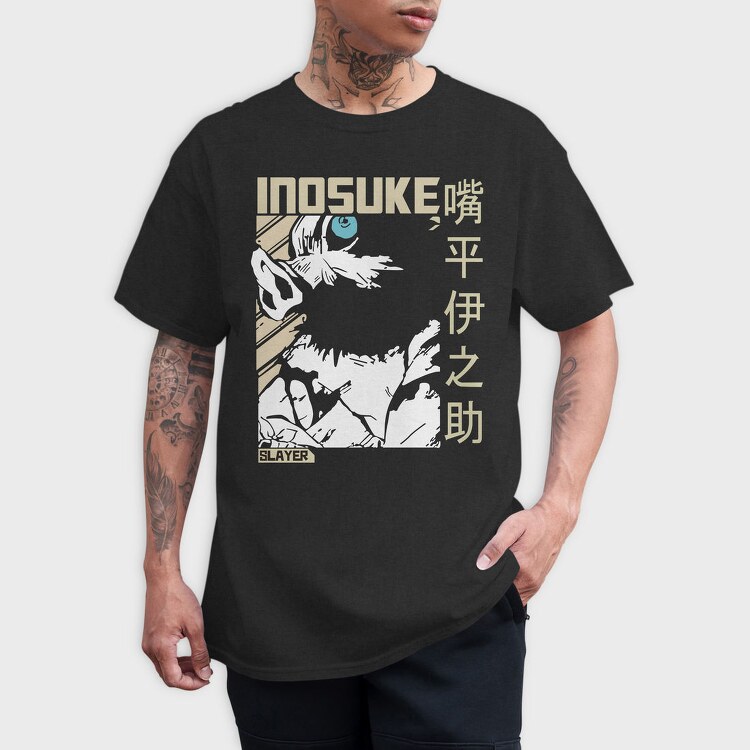 Inosuke Slayer, Tricou Barbati (Unisex)