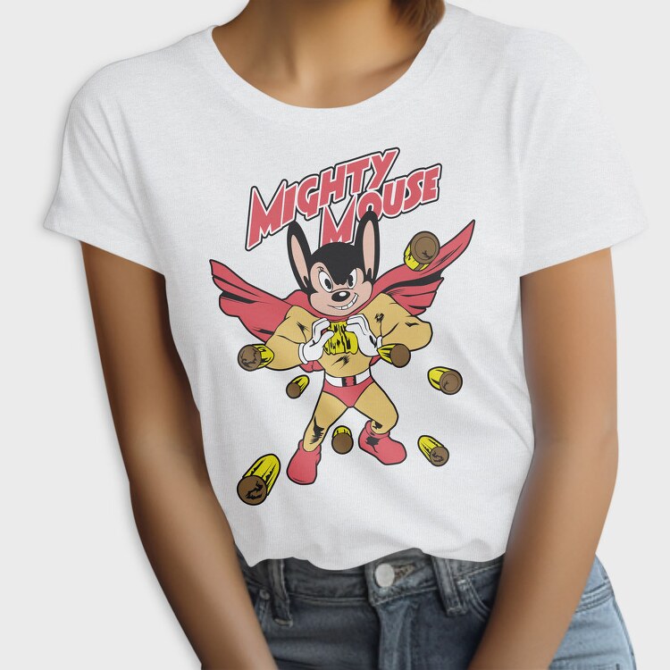 Mighty Mouse, Tricou Femei