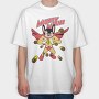 Mighty Mouse, Tricou Oversize Barbati (Unisex)