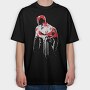 Punisher Silhouette, Tricou Oversize Barbati (Unisex)