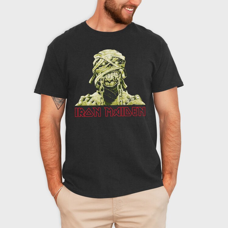 Iron Maiden Chains, Tricou Barbati (Unisex)
