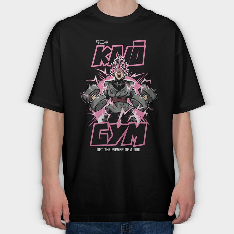 Kayo Gym Power, Tricou Oversize Barbati (Unisex)
