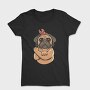 Pug Strong Woman, Tricou Femei