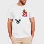 Minnie M Monogram, Tricou Barbati (Unisex)