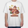 Donkey Kong Bananas, Tricou Oversize Barbati (Unisex)