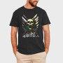 Skull Roses Guns, Tricou Barbati (Unisex)