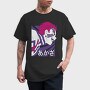 Purple Fox Howl, Tricou Barbati (Unisex)