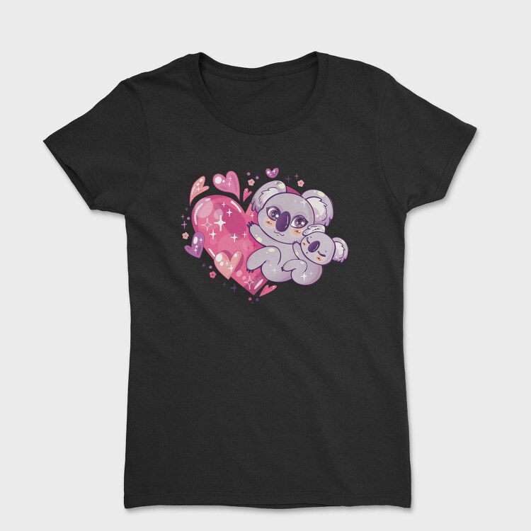 Koala Heart Hug, Tricou Femei