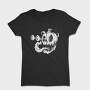 Pumpkin Trippy Monochrome, Tricou Femei