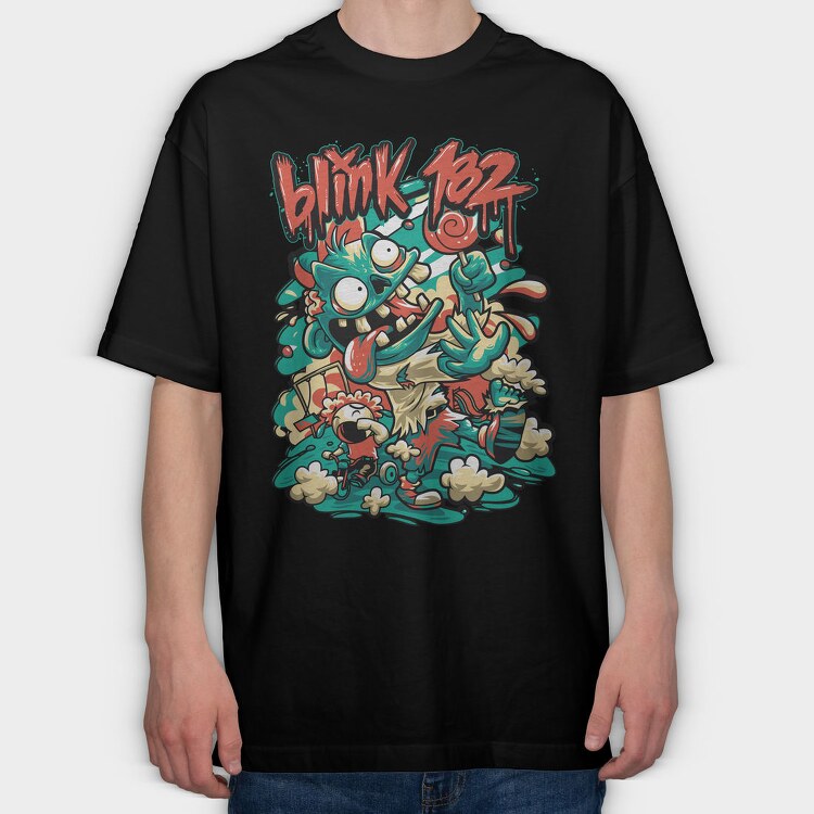 Blinky Lollipop, Tricou Oversize Barbati (Unisex)