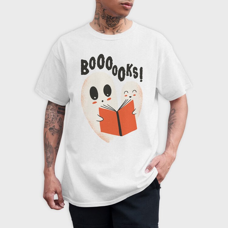 Boooooks, Tricou Barbati (Unisex)