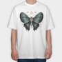 Mystical Moth Wings, Tricou Oversize Barbati (Unisex)