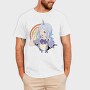 Unicorn Rainbow Girl, Tricou Barbati (Unisex)