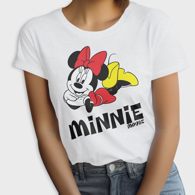 Minnie Mouse Hug, Tricou Femei