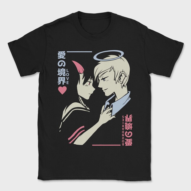 Loves Boundary, Tricou Barbati (Unisex)