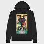 Mario Luigi Halloween, Hanorac Oversize Barbati (Unisex)