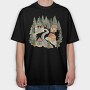 Nordic Fairy Cove, Tricou Oversize Barbati (Unisex)