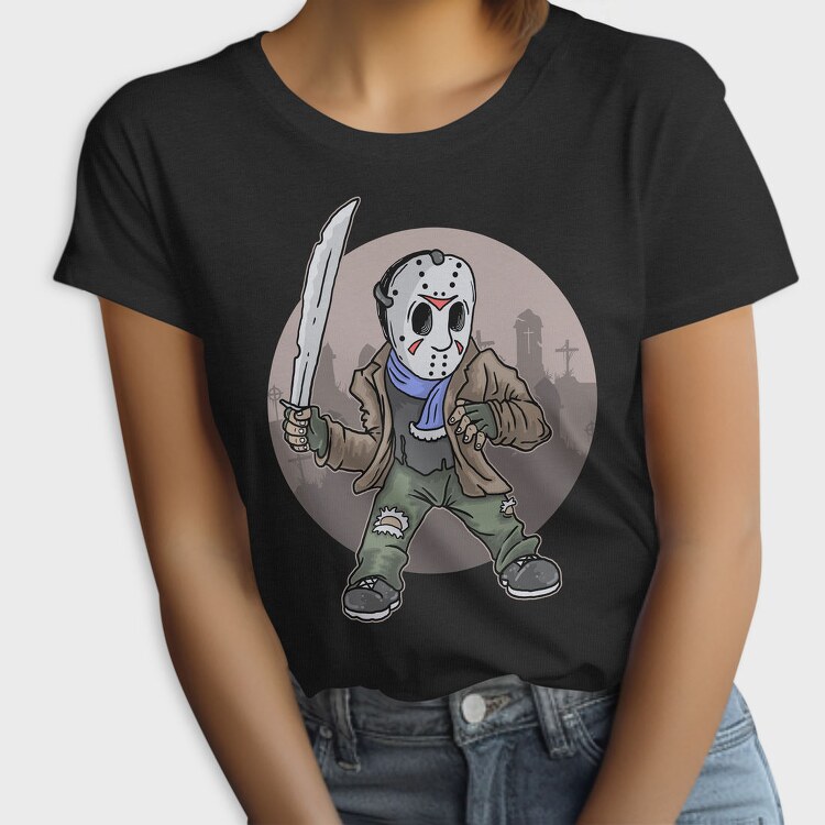 Jason Voorhees Knife, Tricou Femei