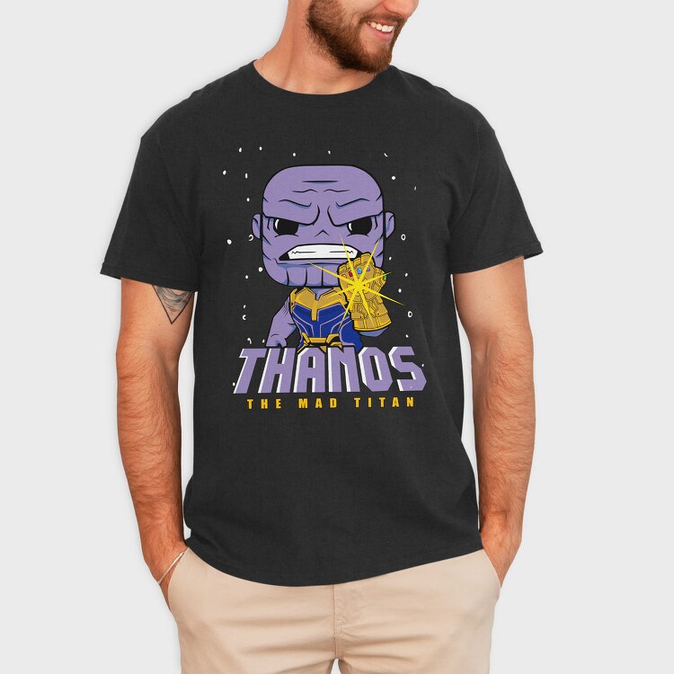 Purple Titan Thanos, Tricou Barbati (Unisex)