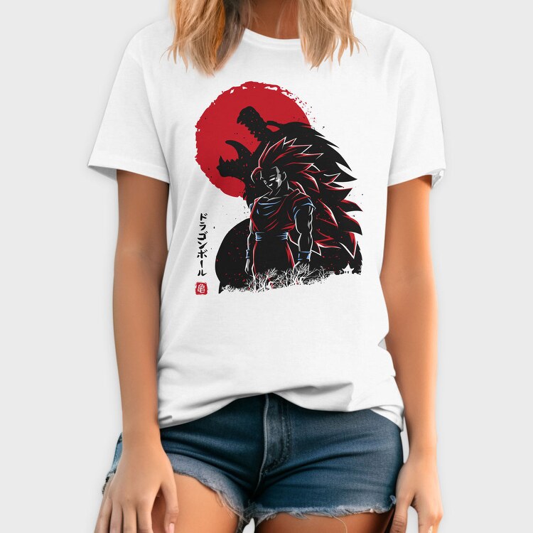 Dragon Goku Battle, Tricou Barbati (Unisex)