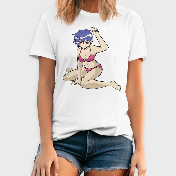 Blue Wave Bikini, Tricou Barbati (Unisex)